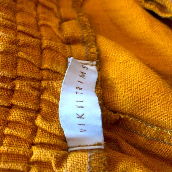 Vintage linen pants - high waisted - Picture 7 of 7